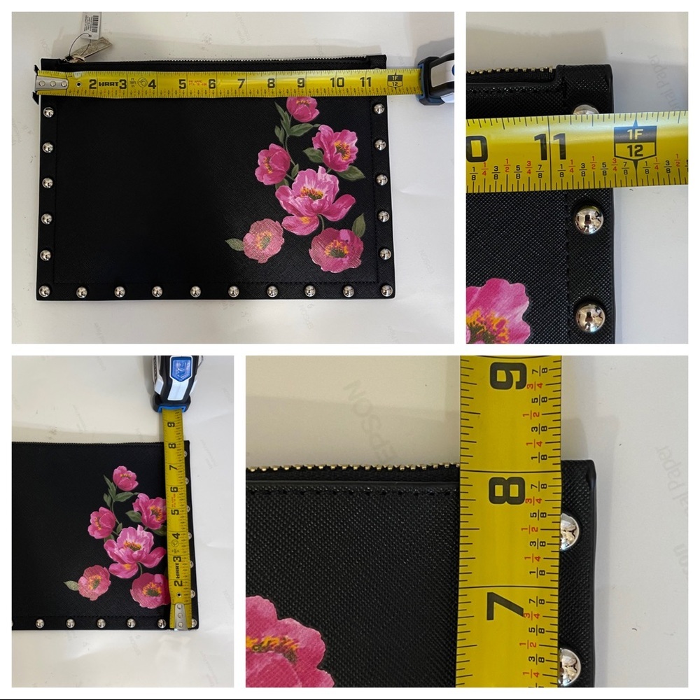 NWT! White House Black Market floral stud clutch - Picture 3 of 6